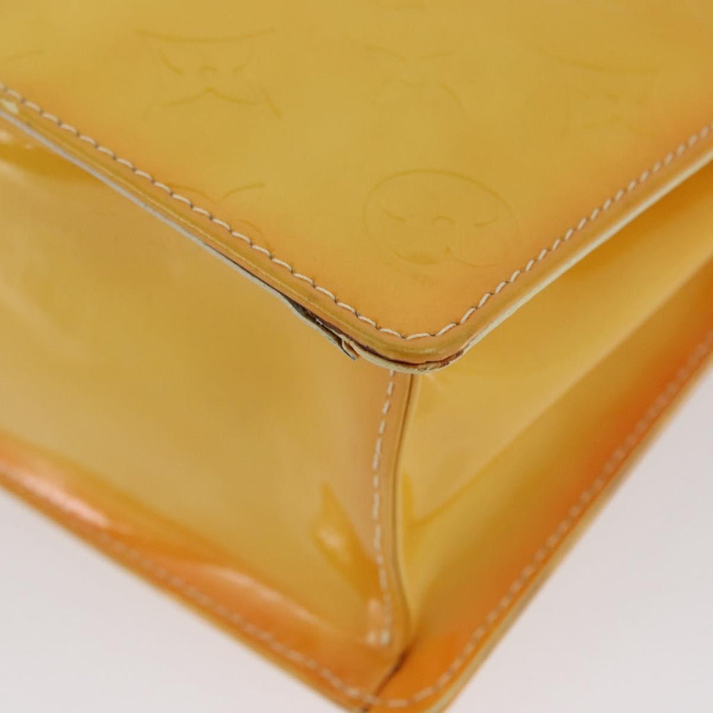 Louis Vuitton Spring Street Nm Handbag Patent Leather Yellow Patent_Leather Handbag