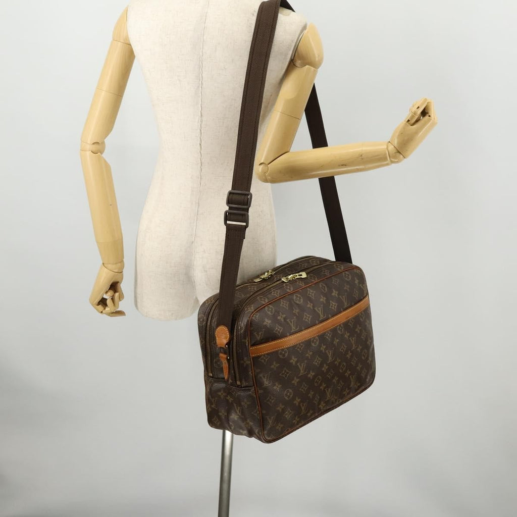 Louis Vuitton Reporter Bag Monogram Canvas Brown Canvas Shoulder Bag
