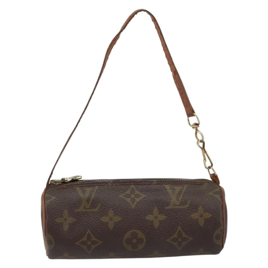 Louis Vuitton Papillon Pochette Monogram Canvas Brown Canvas Clutche & Pouche Bag