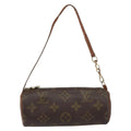 Louis Vuitton Papillon Pochette Monogram Canvas Brown Canvas Clutche & Pouche Bag