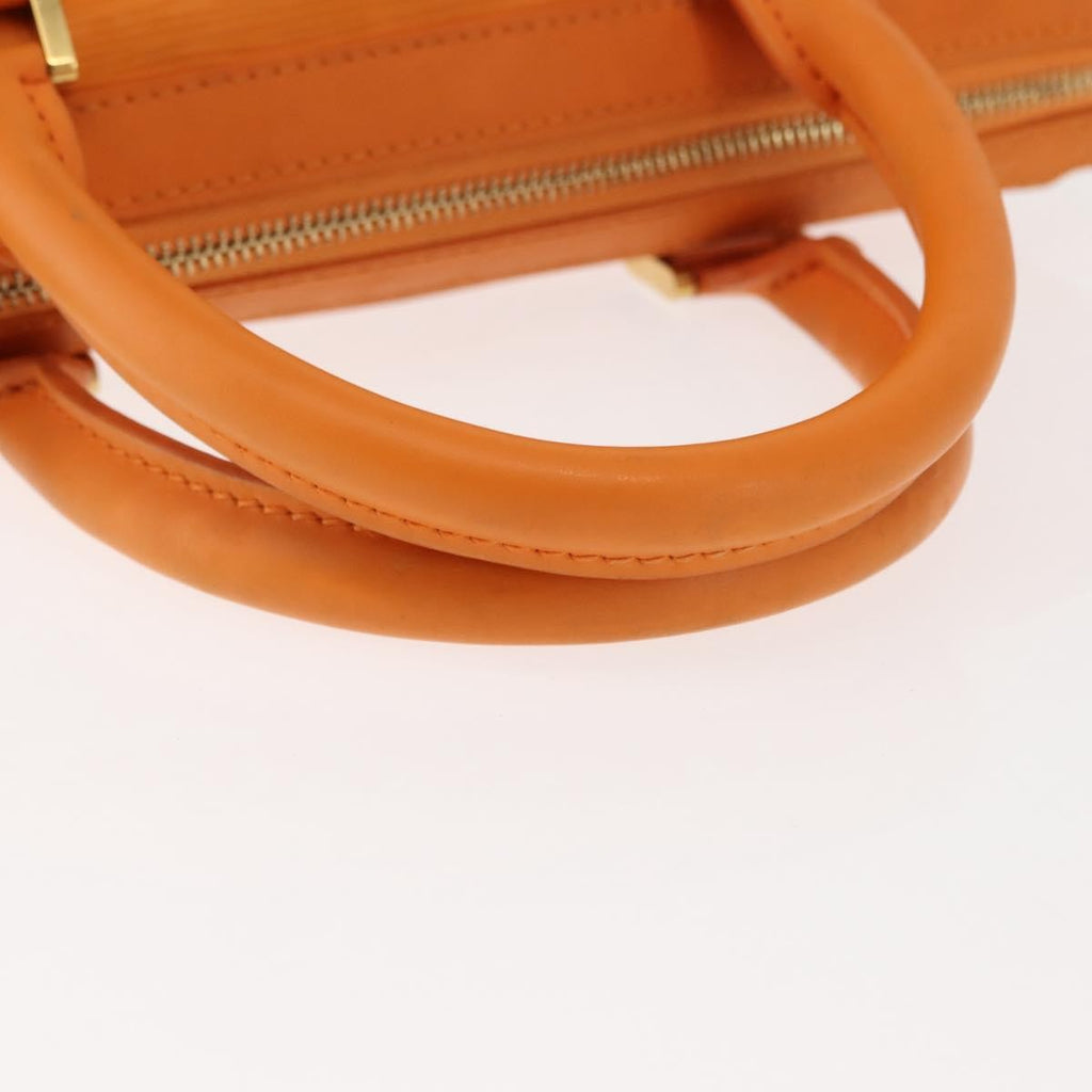 Louis Vuitton Danura Handbag Epi Orange Leather Handbag