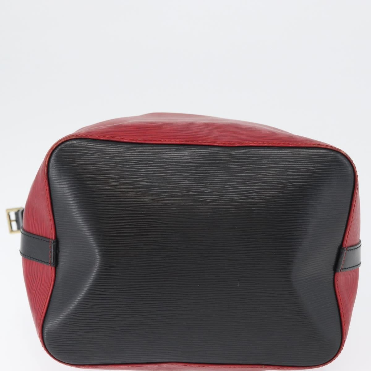 Louis Vuitton Petit Noe Handbag Epi Leather Red Leather Shoulder Bag