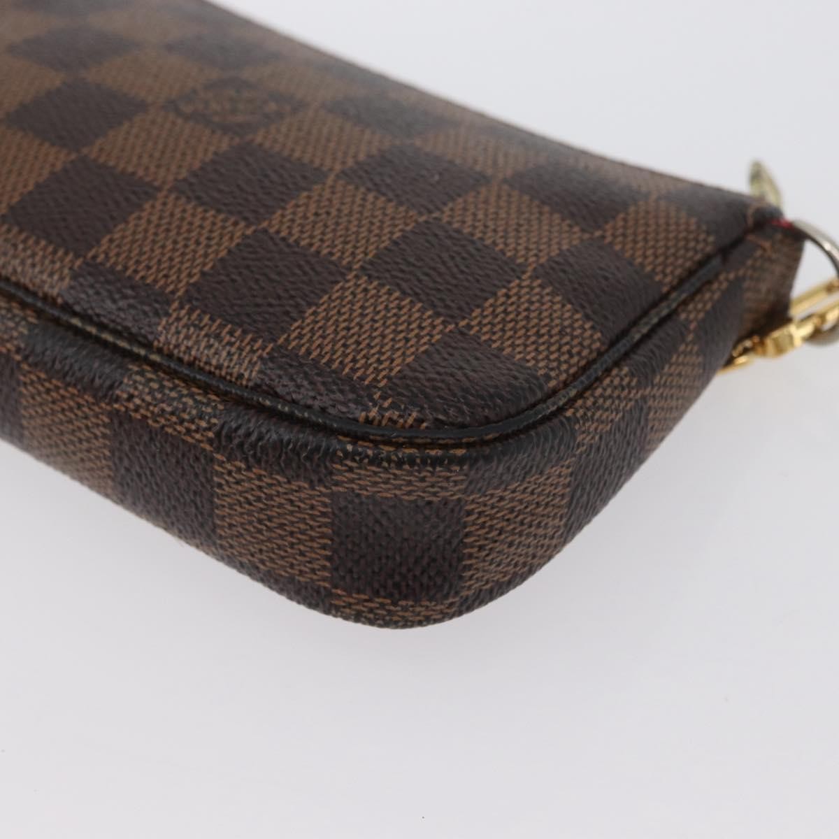 Louis Vuitton Pochette Accessoires Limited Edition Damier Brown Canvas Clutche & Pouche Bag
