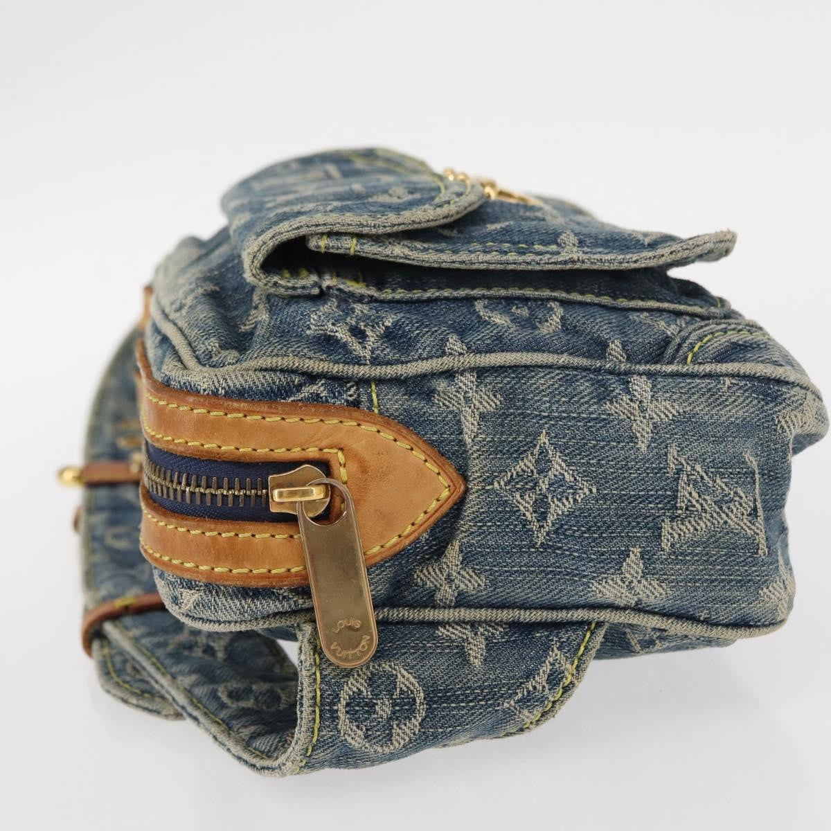 Louis Vuitton Bum Bag Denim Blue Denim_Jeans Shoulder Bag