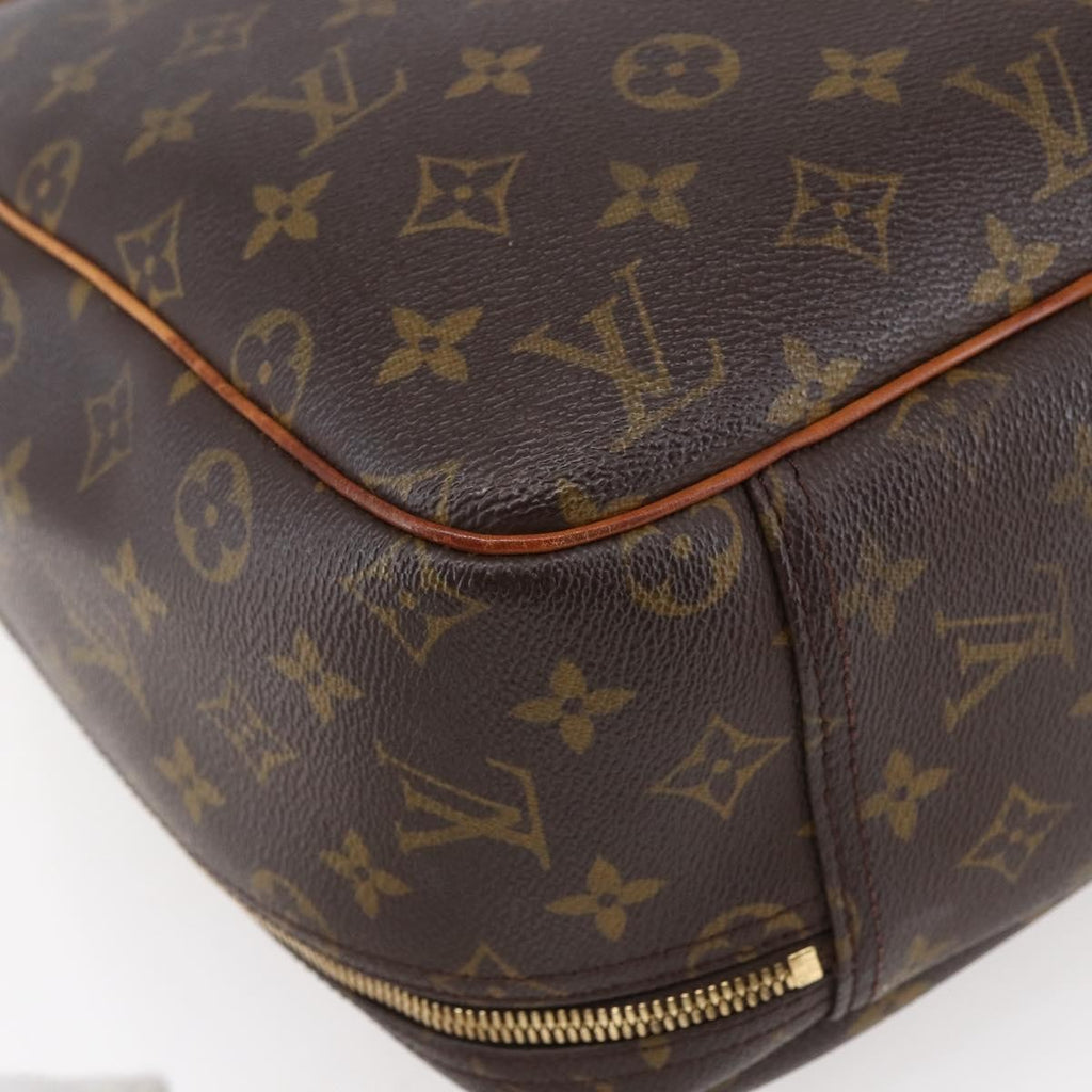 Louis Vuitton Excursion Handbag Monogram Canvas Brown Canvas Handbag