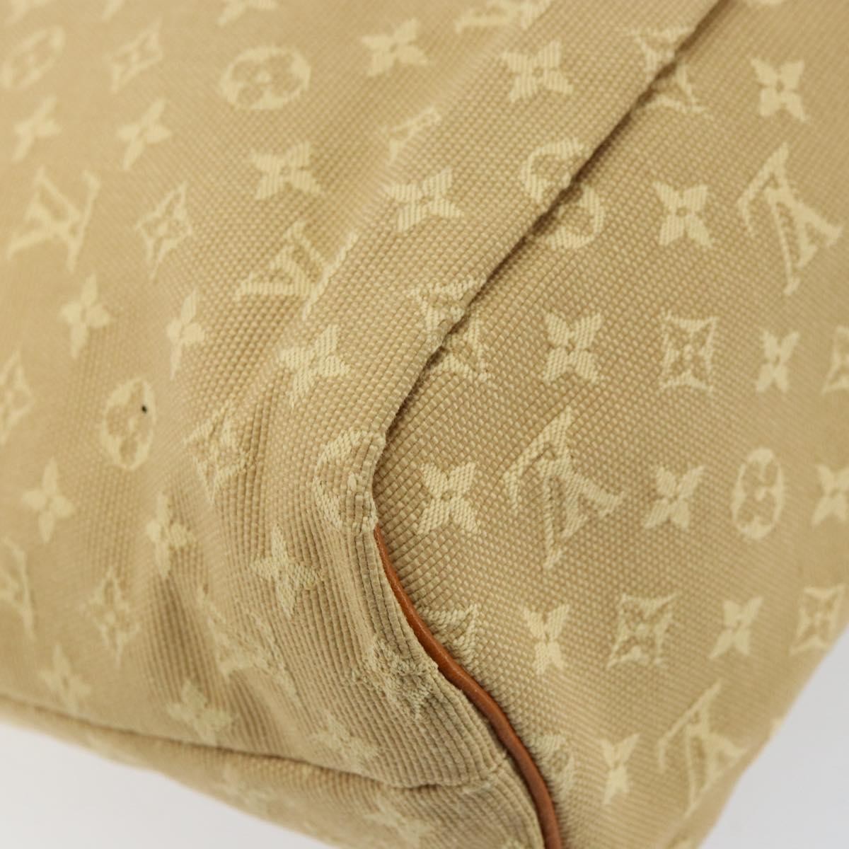 Louis Vuitton Lucille Handbag Mini Lin Beige Canvas Tote Bag