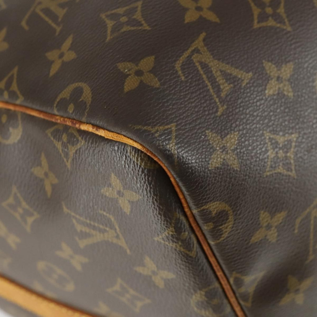 Louis Vuitton Keepall Bandouliere Bag Monogram Canvas Brown Canvas Travel Bag