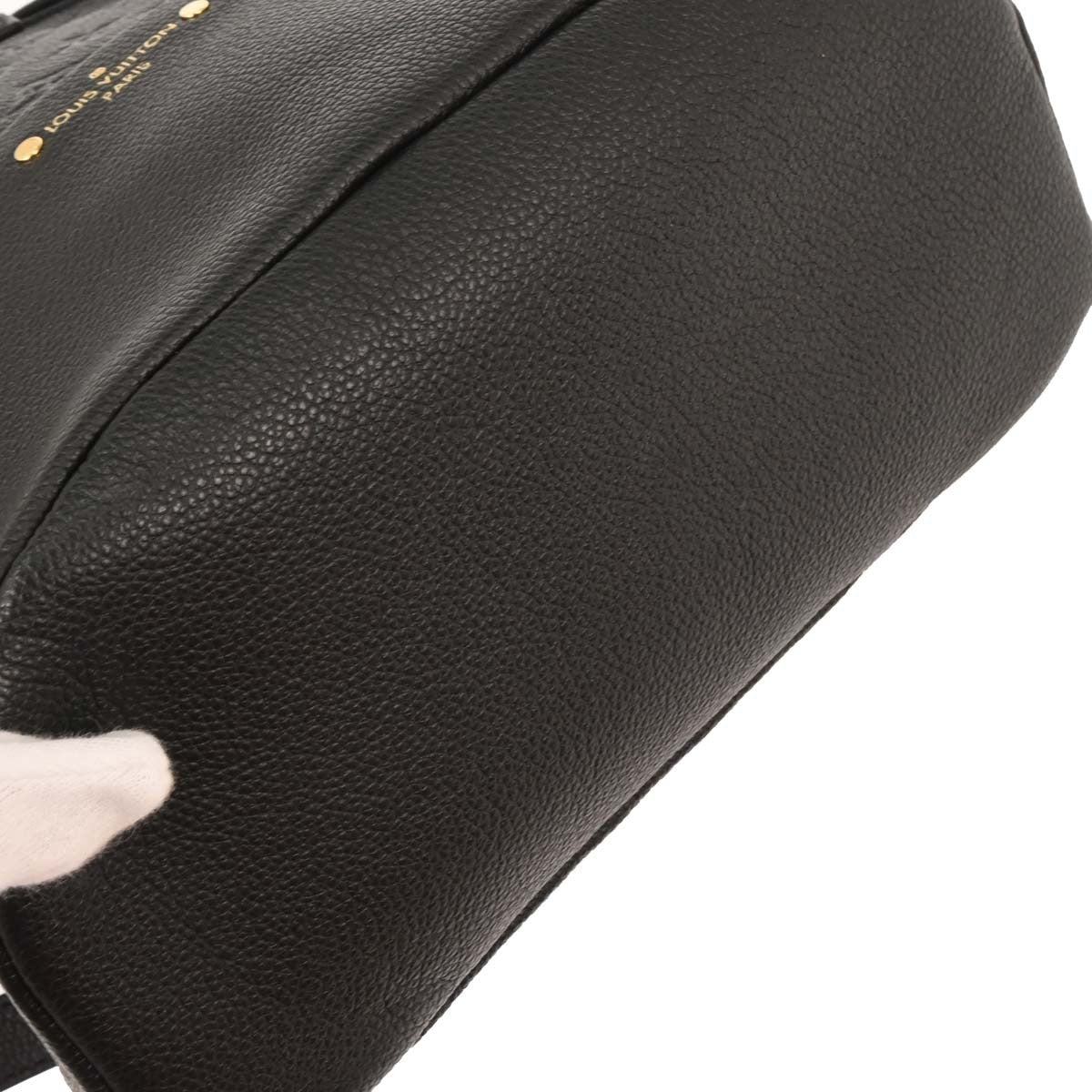 Louis Vuitton Sorbonne Backpack Monogram Empreinte Leather Black Leather Backpack Bag