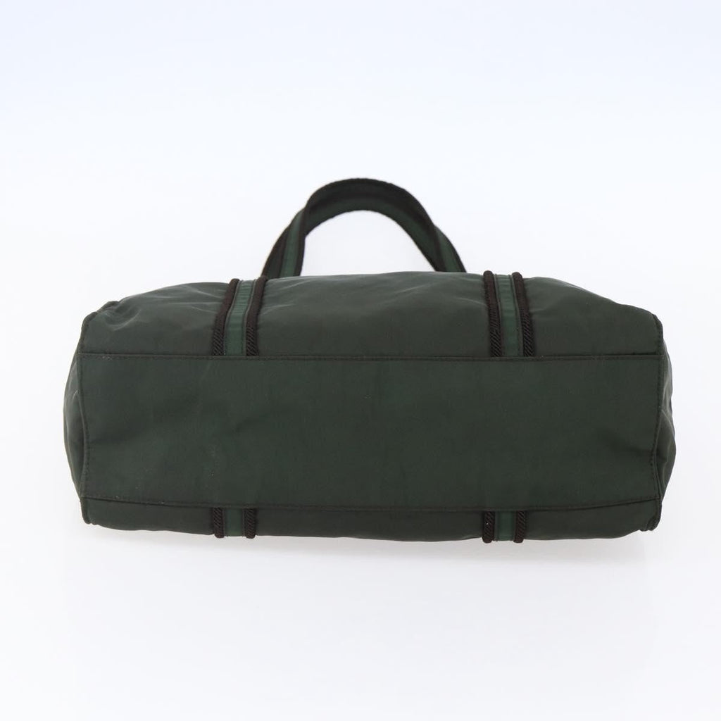 Prada Vintage Tote Tessuto Khaki Nylon Tote Bag Bag