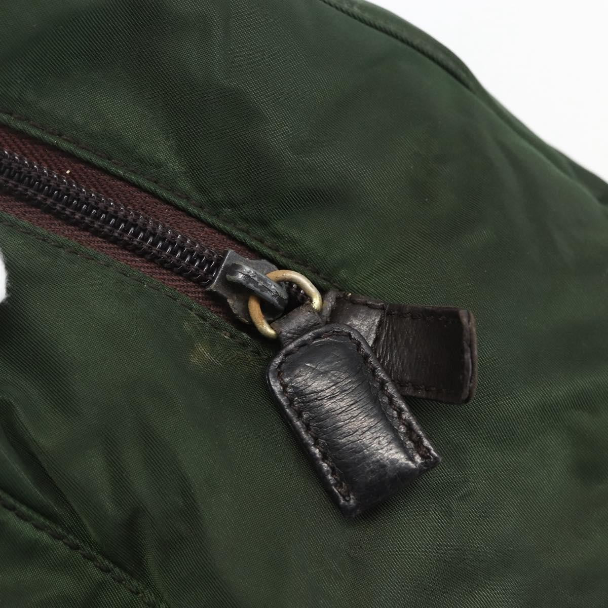 Prada Re-Edition 1995 Chain Tote Quilted Re-Nylon Khaki Nylon Shoulder Bag Bag