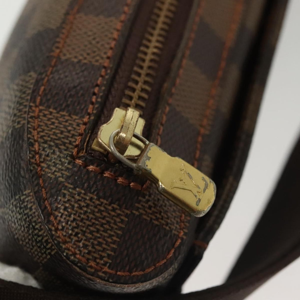 Louis Vuitton Geronimos Waist Bag Damier Brown Canvas Shoulder Bag
