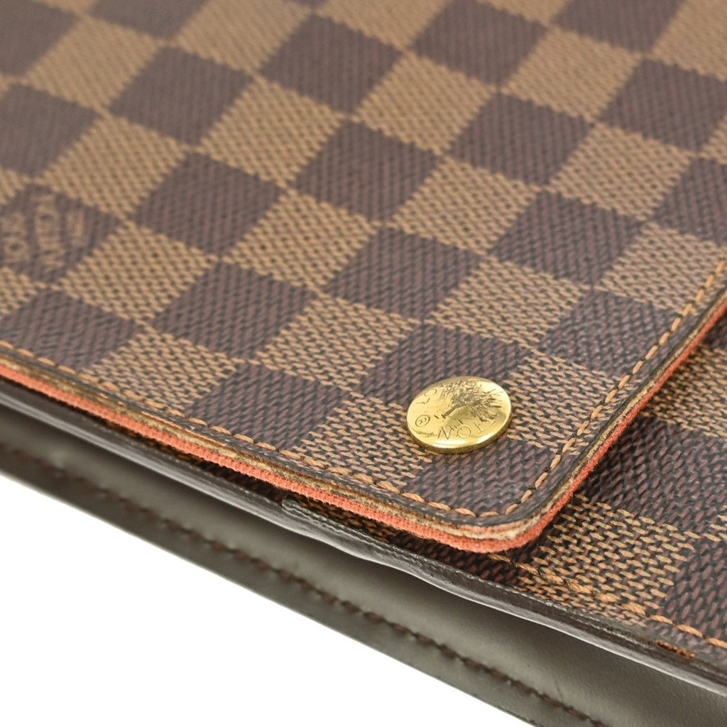 Louis Vuitton Portobello Messenger Damier Brown Canvas Shoulder Bag