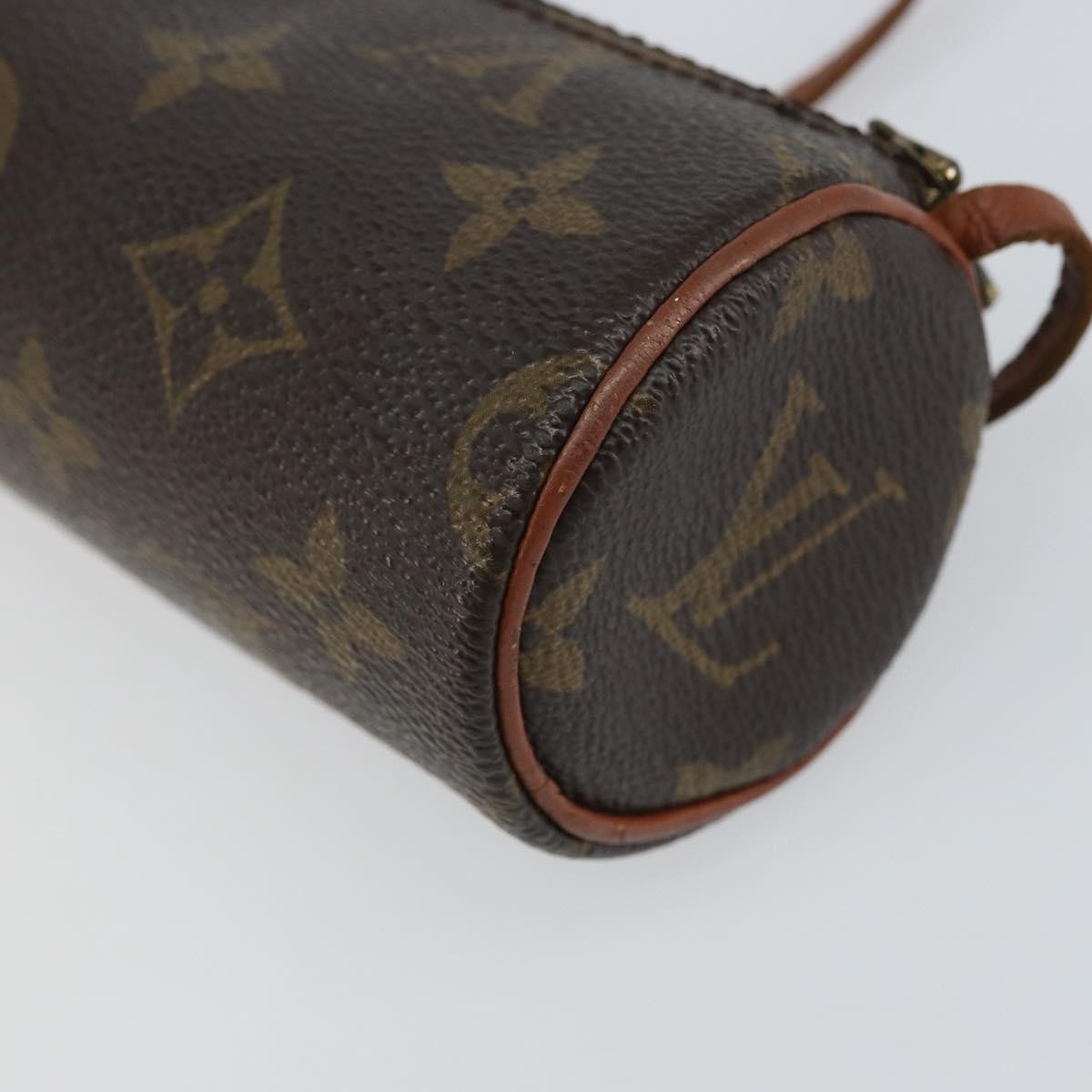 Louis Vuitton Papillon Pochette Monogram Canvas Brown Canvas Clutche & Pouche Bag