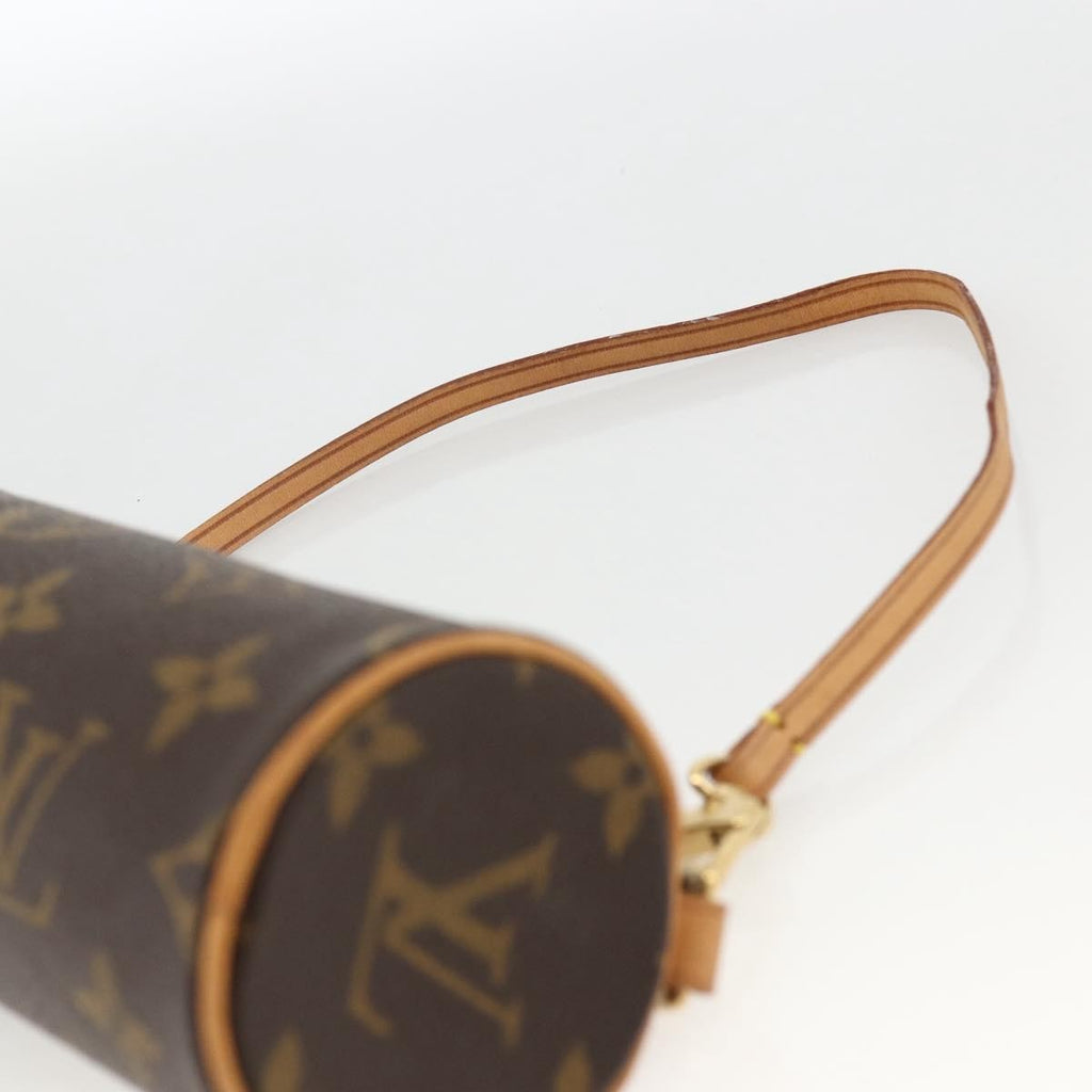 Louis Vuitton Papillon Pochette Monogram Canvas Brown Canvas Clutche & Pouche Bag