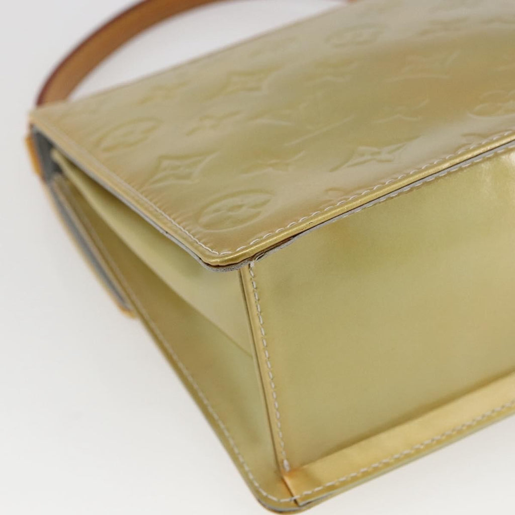 Louis Vuitton Spring Street Nm Handbag Patent Leather Gray Patent_Leather Handbag