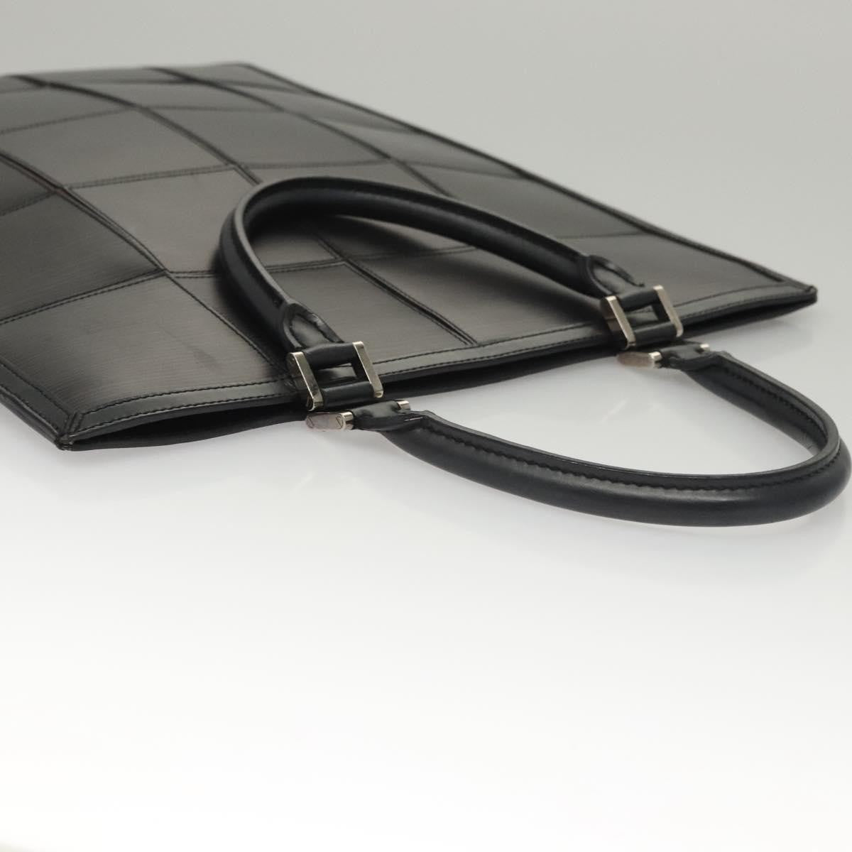 Louis Vuitton Epi Stretch Silver Fizz Handbag Epi Stretch Black Leather Handbag