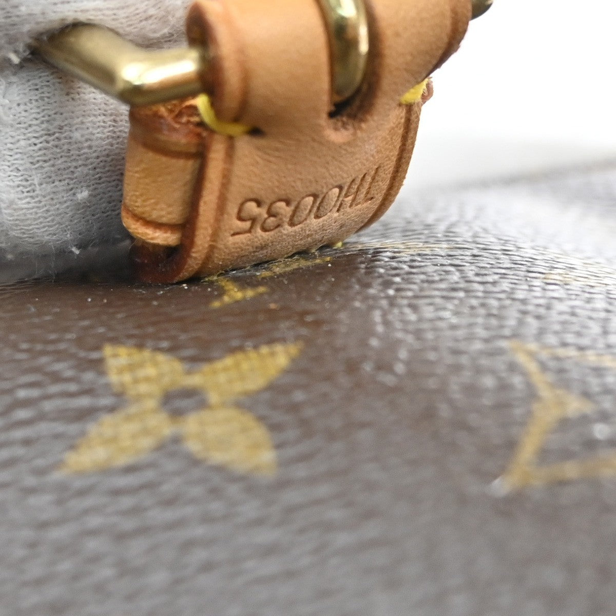 Louis Vuitton Sologne Handbag Monogram Canvas Brown Canvas Shoulder Bag