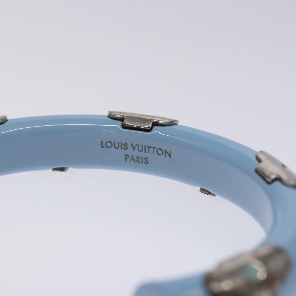 Louis Vuitton Daily Monogram Bracelet Metal Blue Metal Bracelet Jewelry