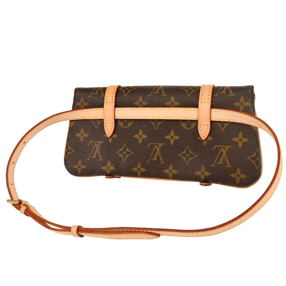 Louis Vuitton Marelle Waist Bag Monogram Canvas Brown Canvas Clutche & Pouche Bag