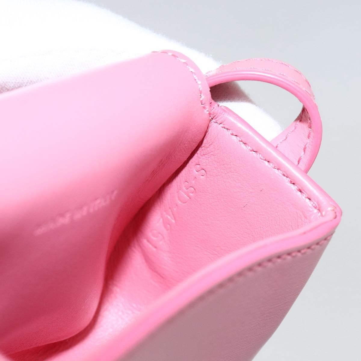 Celine Triomphe Shoulder Bag Smooth Calfskin Pink Leather Shoulder Bag Bag