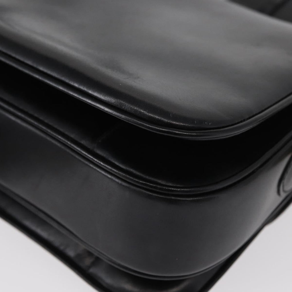 Celine Horse Carriage Shoulder Bag Leather Black Leather Shoulder Bag Bag