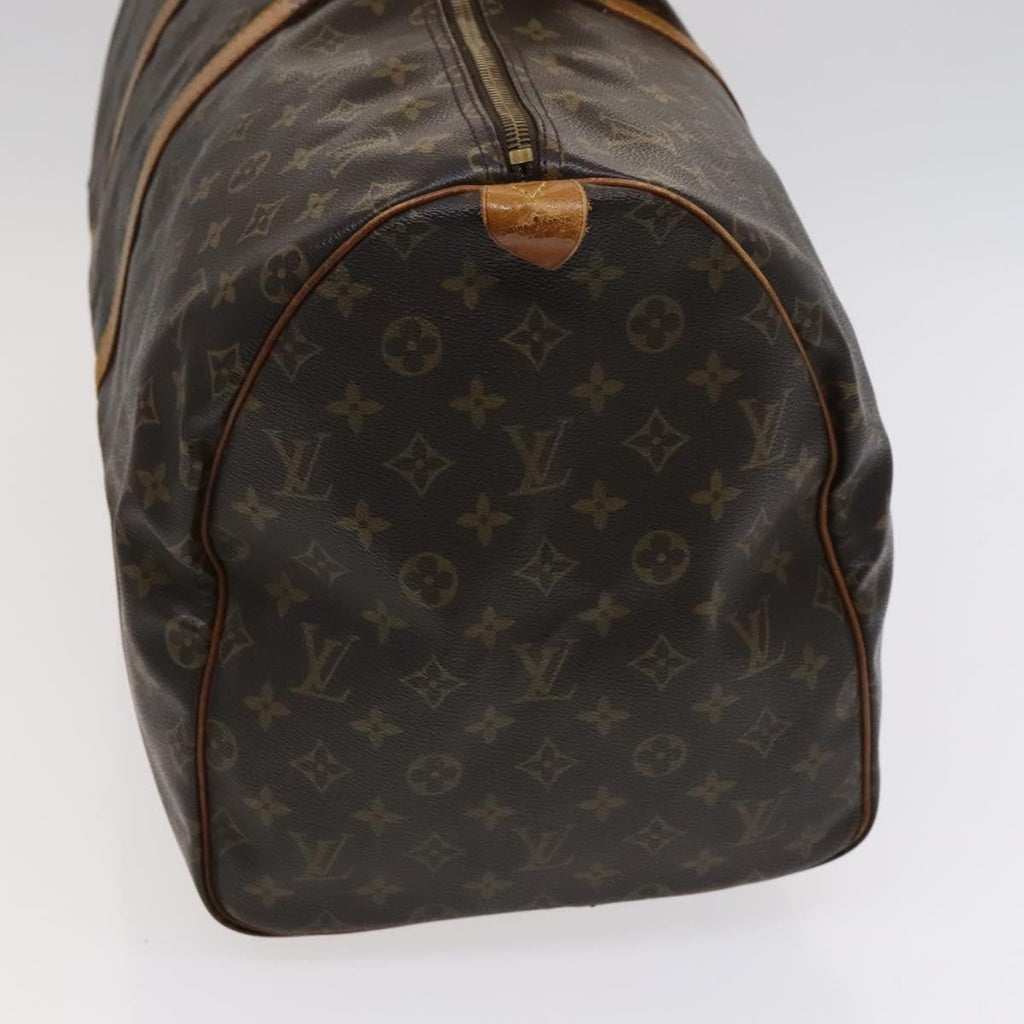 Louis Vuitton Keepall Bag Monogram Canvas Brown Canvas Bag