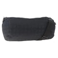 Chanel Travel Line Boston Bag Nylon Black Nylon Travel Bag Bag