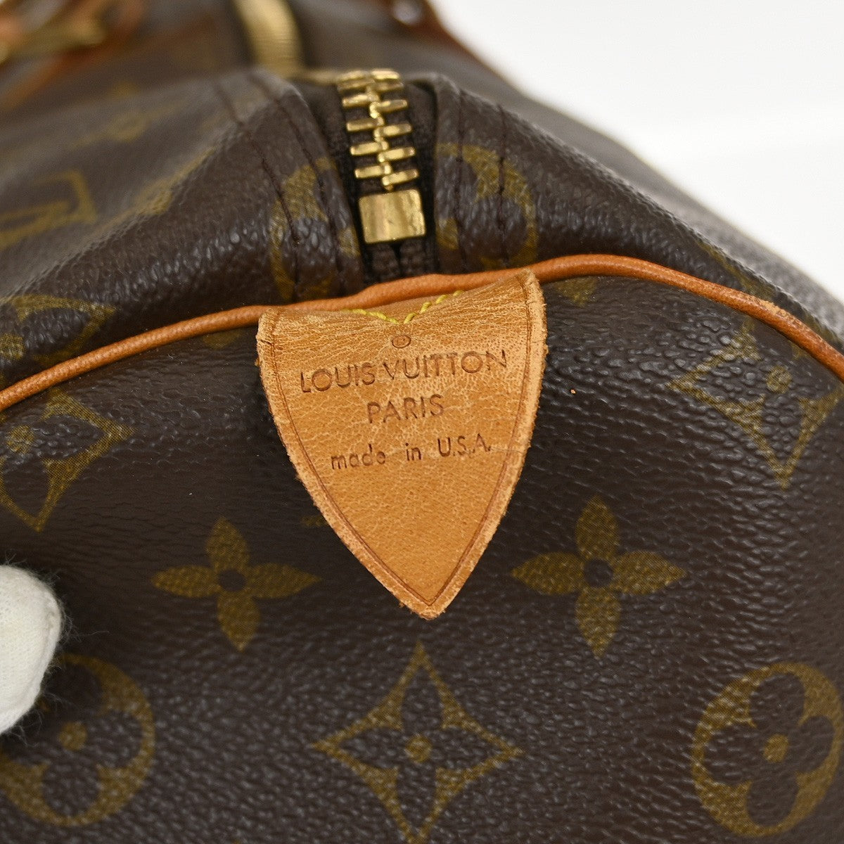 Louis Vuitton Keepall Bag Monogram Canvas Brown Canvas Travel Bag
