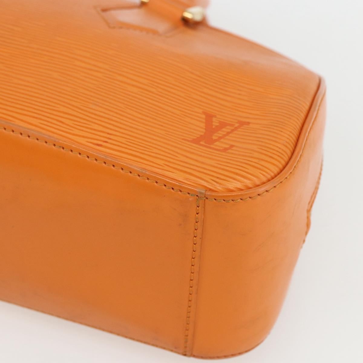 Louis Vuitton Jasmin Bag Epi Leather Orange Leather Handbag