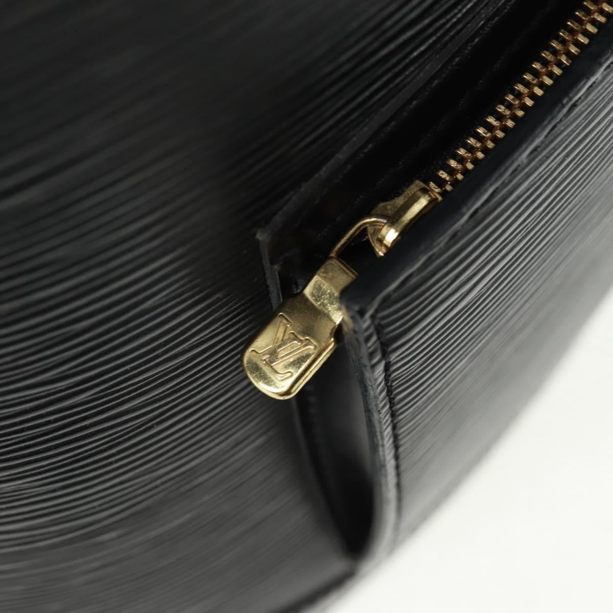 Louis Vuitton Gobelins Backpack Epi Leather Black Leather Backpack Bag