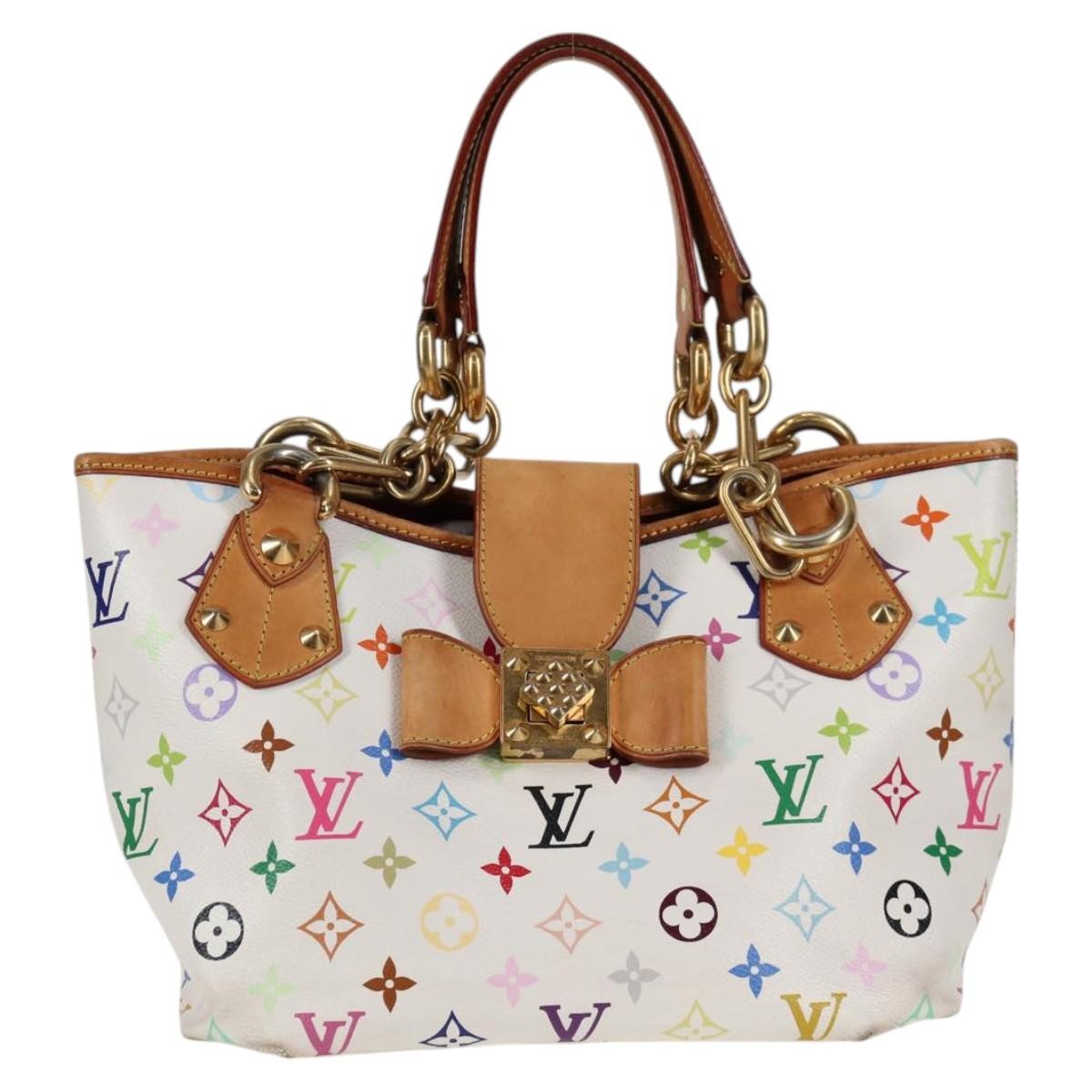 Louis Vuitton Annie Handbag Monogram Multicolor Multicolour Canvas Tote Bag