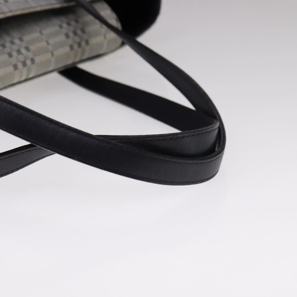 Burberry Vintage Tote Bag Canvas Gray Canvas Tote Bag