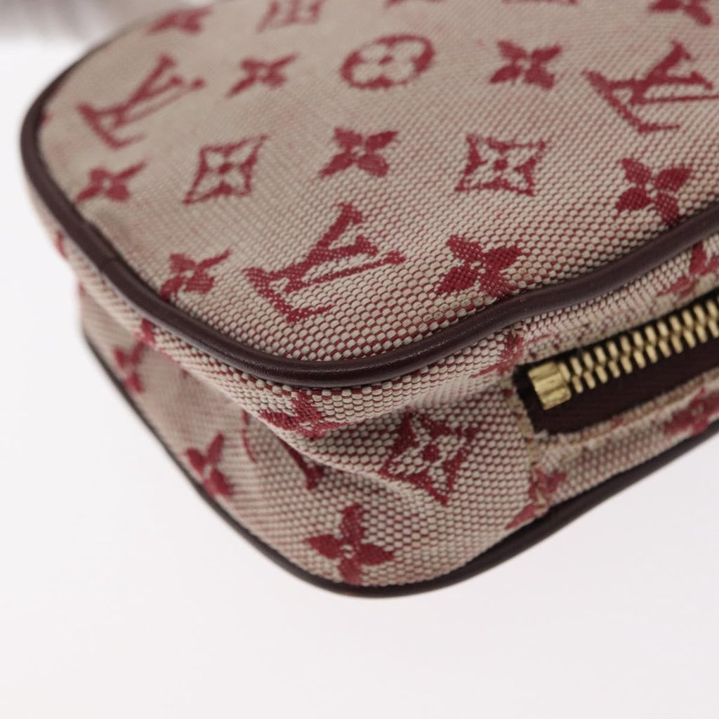 Louis Vuitton Camera Bag Mini Lin Red Canvas Clutche & Pouche Bag