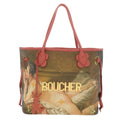 Louis Vuitton Neverfull Nm Tote Limited Edition Jeff Koons Titian Print Canvas Multicolour Canvas Tote Bag