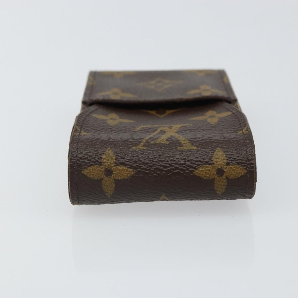 Louis Vuitton Etui Cigarette Case Monogram Canvas Brown Canvas Wallets Accessory
