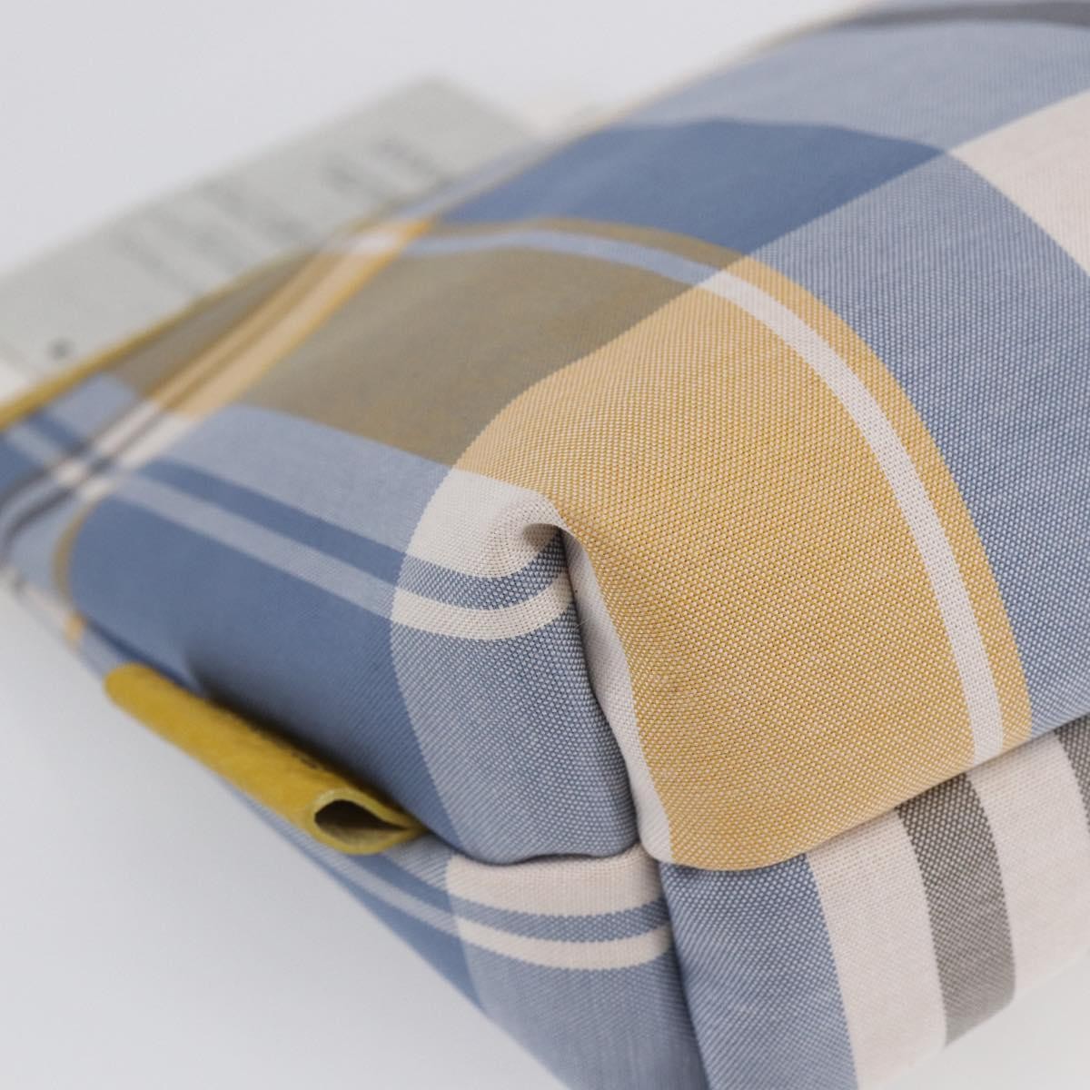 Burberry Nova Check Pochette Canvas Blue Canvas Clutche & Pouche Bag