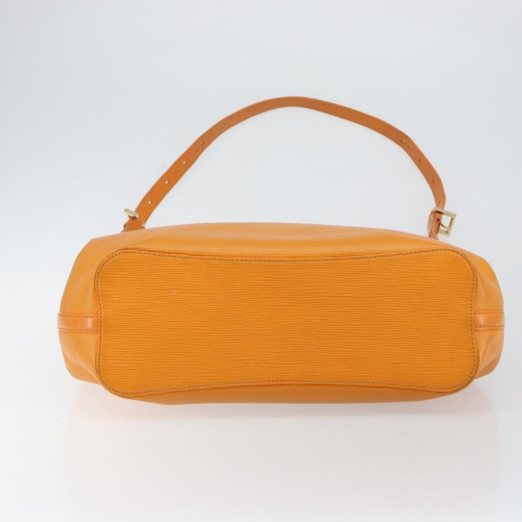 Louis Vuitton Mandara Handbag Epi Leather Orange Leather Shoulder Bag