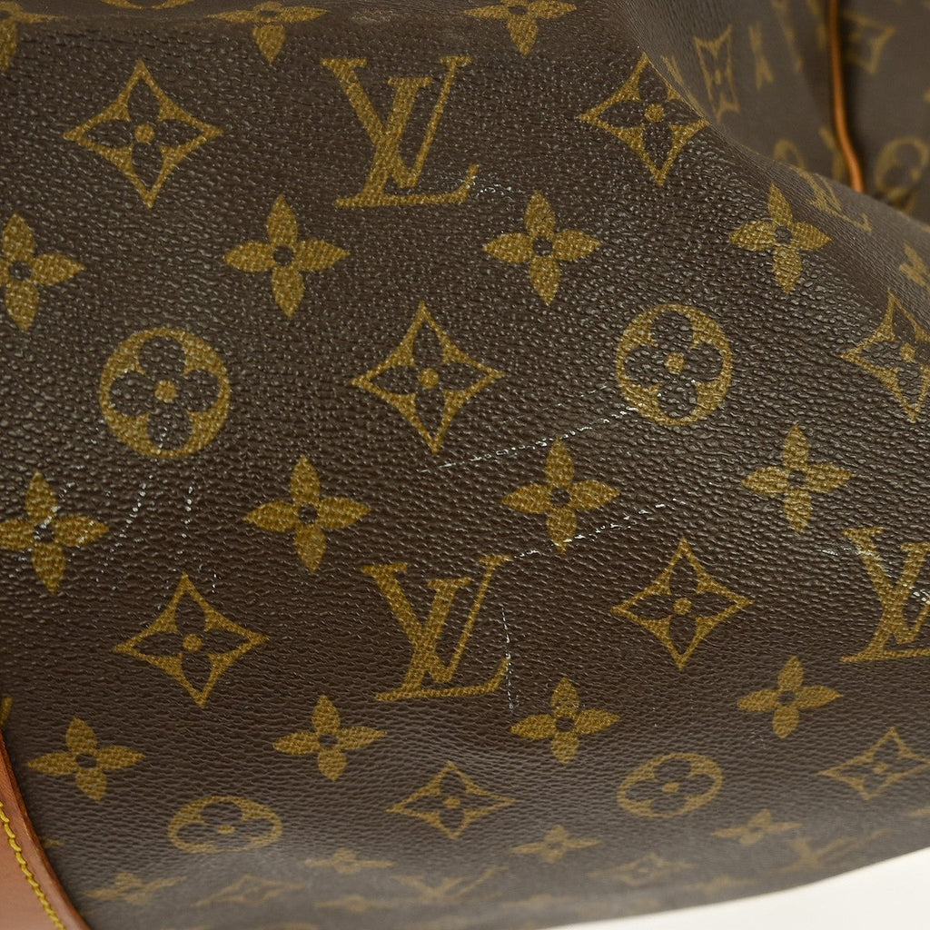 Louis Vuitton Keepall Bandouliere Bag Monogram Canvas Brown Canvas Travel Bag