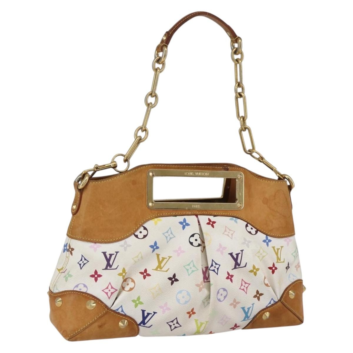 Louis Vuitton Judy Handbag Monogram Multicolor Multicolour Canvas Handbag