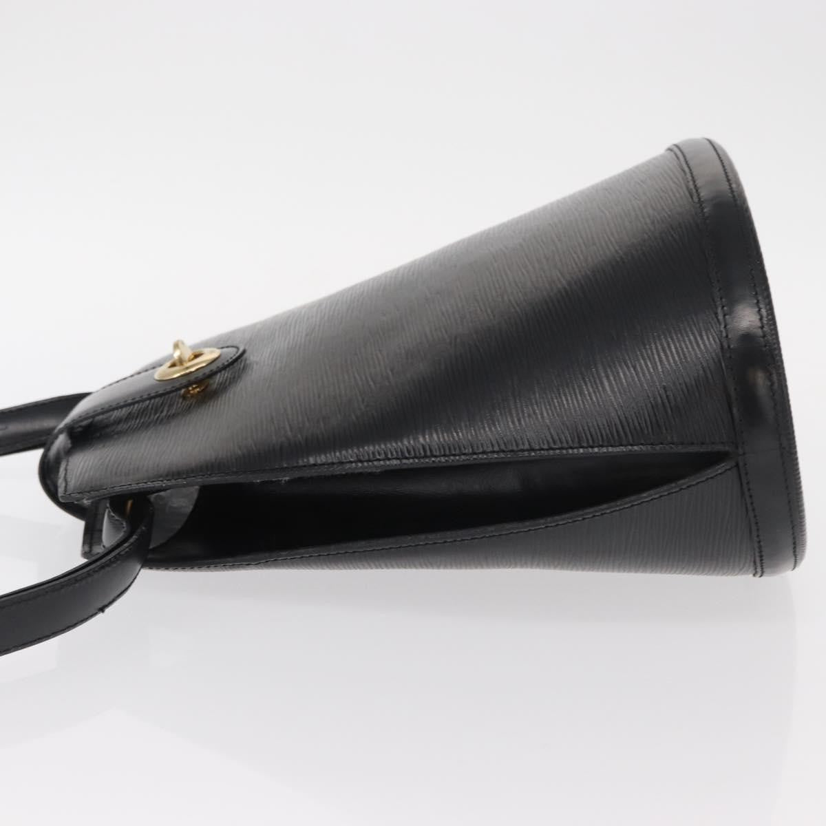 Louis Vuitton Cluny Shoulder Bag Epi Leather Black Leather Shoulder Bag