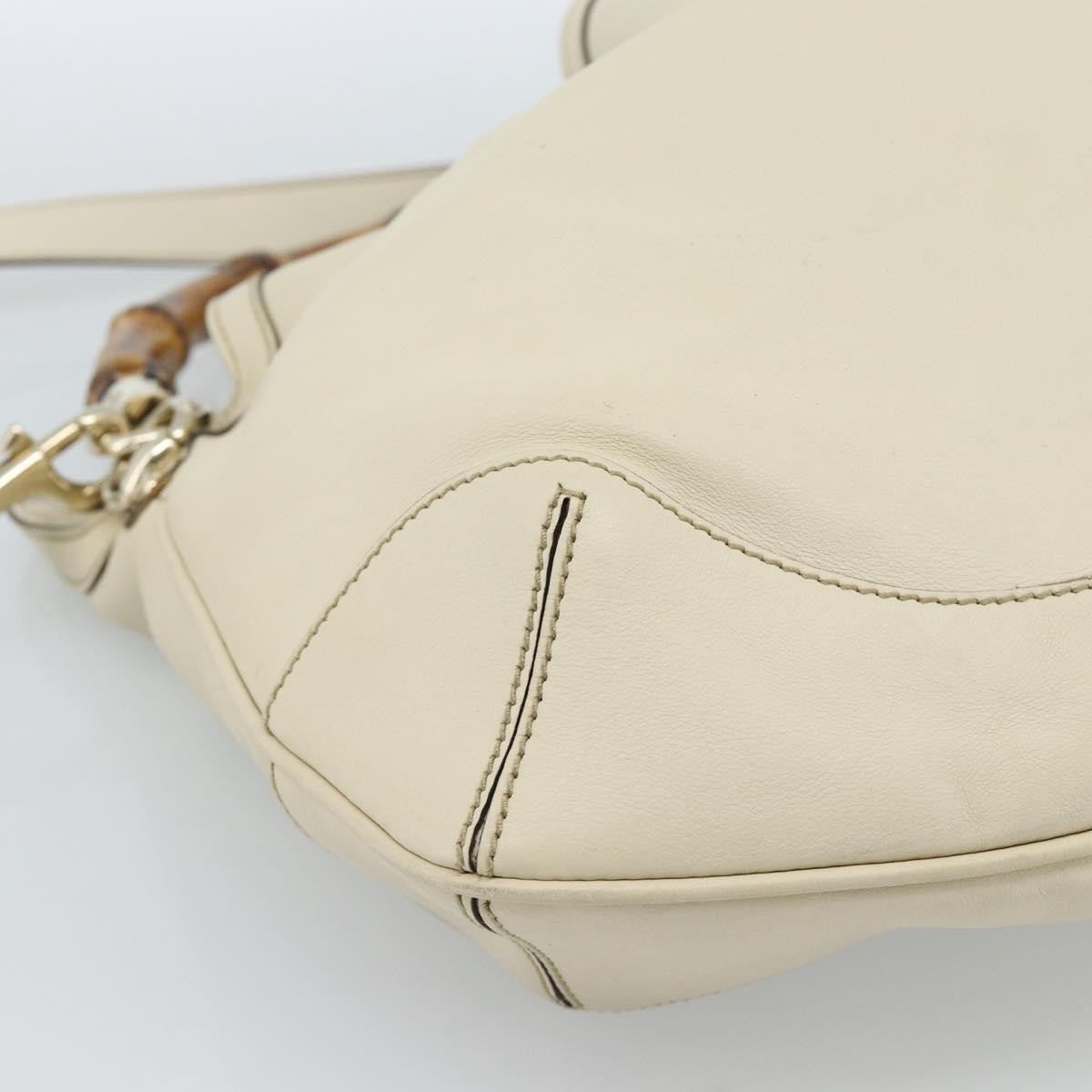 Gucci Vintage Convertible Bamboo Top Handle Bag Leather Multicolour Leather Handbag (Pre-Owned)