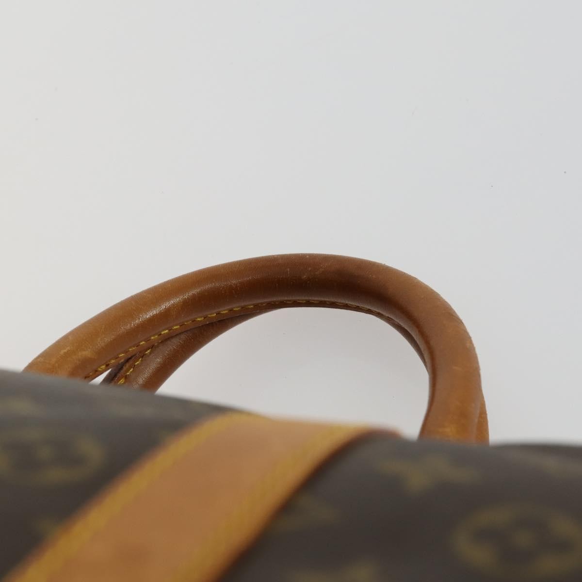 Louis Vuitton Keepall Bag Monogram Canvas Brown Canvas Travel Bag