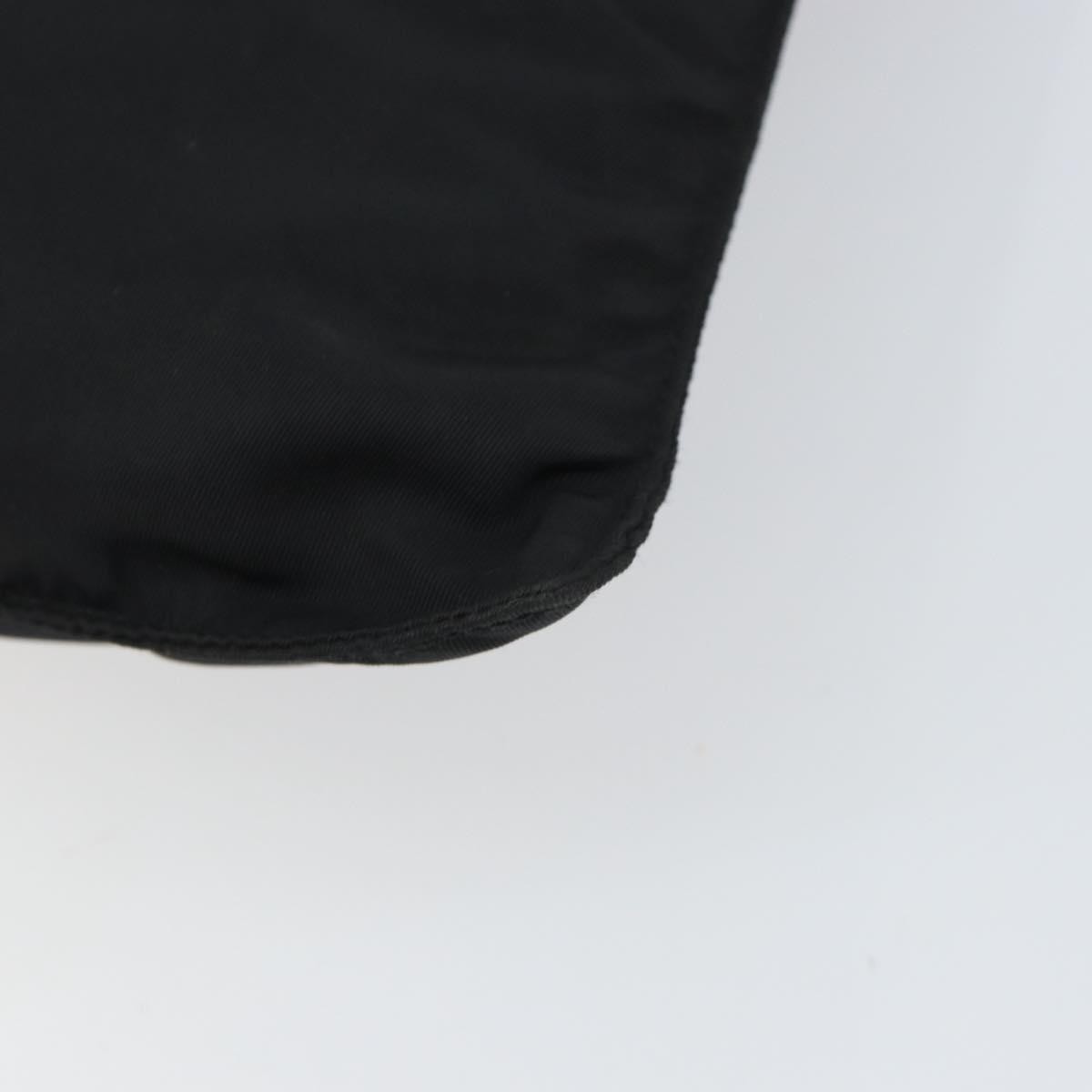 Prada Flat Messenger Bag Tessuto Black Nylon Shoulder Bag Bag