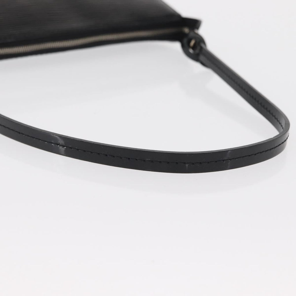 Louis Vuitton Pochette Accessoires Nm Electric Epi Leather Black Leather Clutche & Pouche Bag