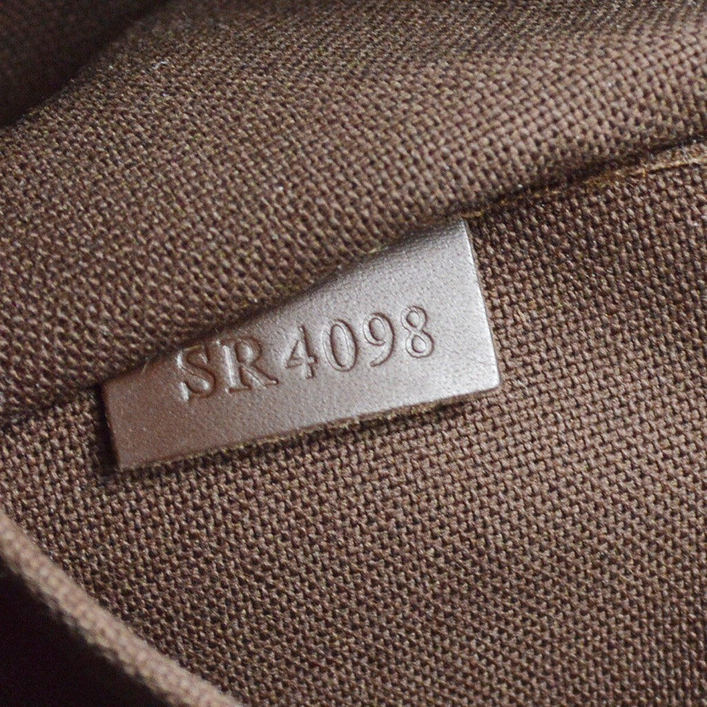 Louis Vuitton Brooklyn Handbag Damier Brown Canvas Shoulder Bag