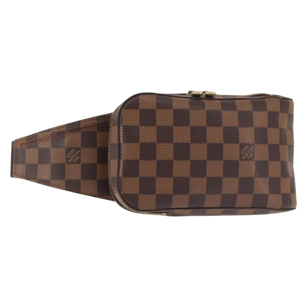 Louis Vuitton Geronimos Waist Bag Damier Brown Canvas Shoulder Bag
