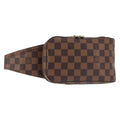 Louis Vuitton Geronimos Waist Bag Damier Brown Canvas Shoulder Bag