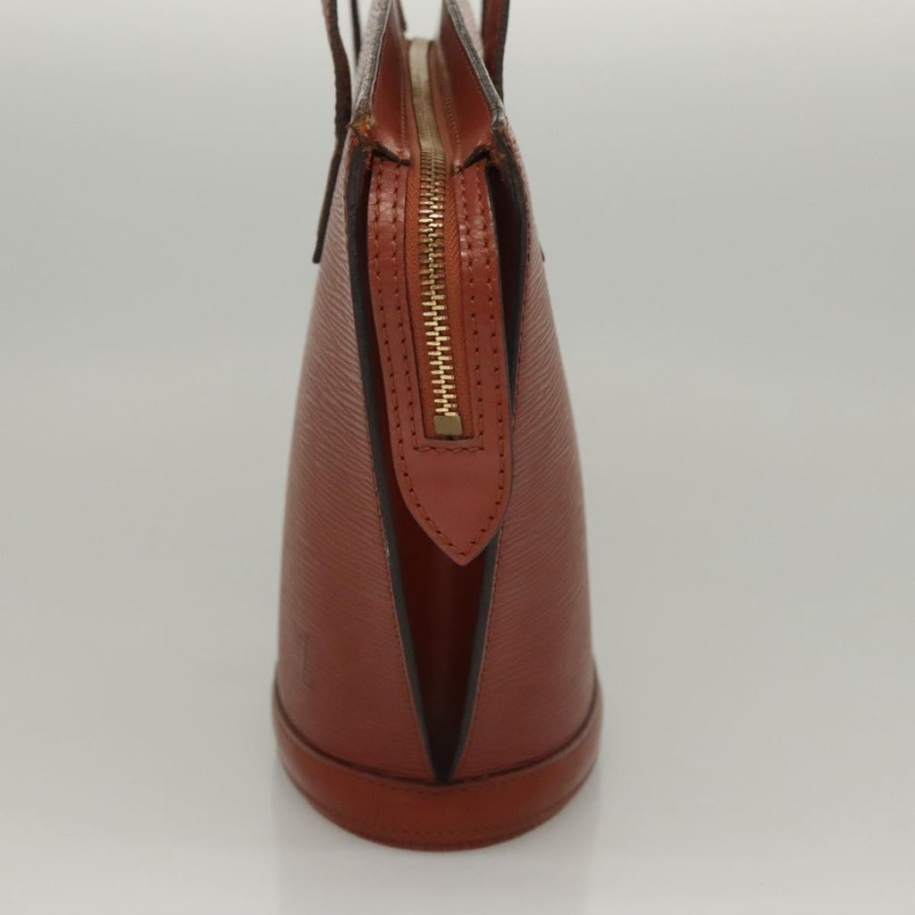 Louis Vuitton Saint Jacques Handbag Epi Leather Brown Leather Handbag