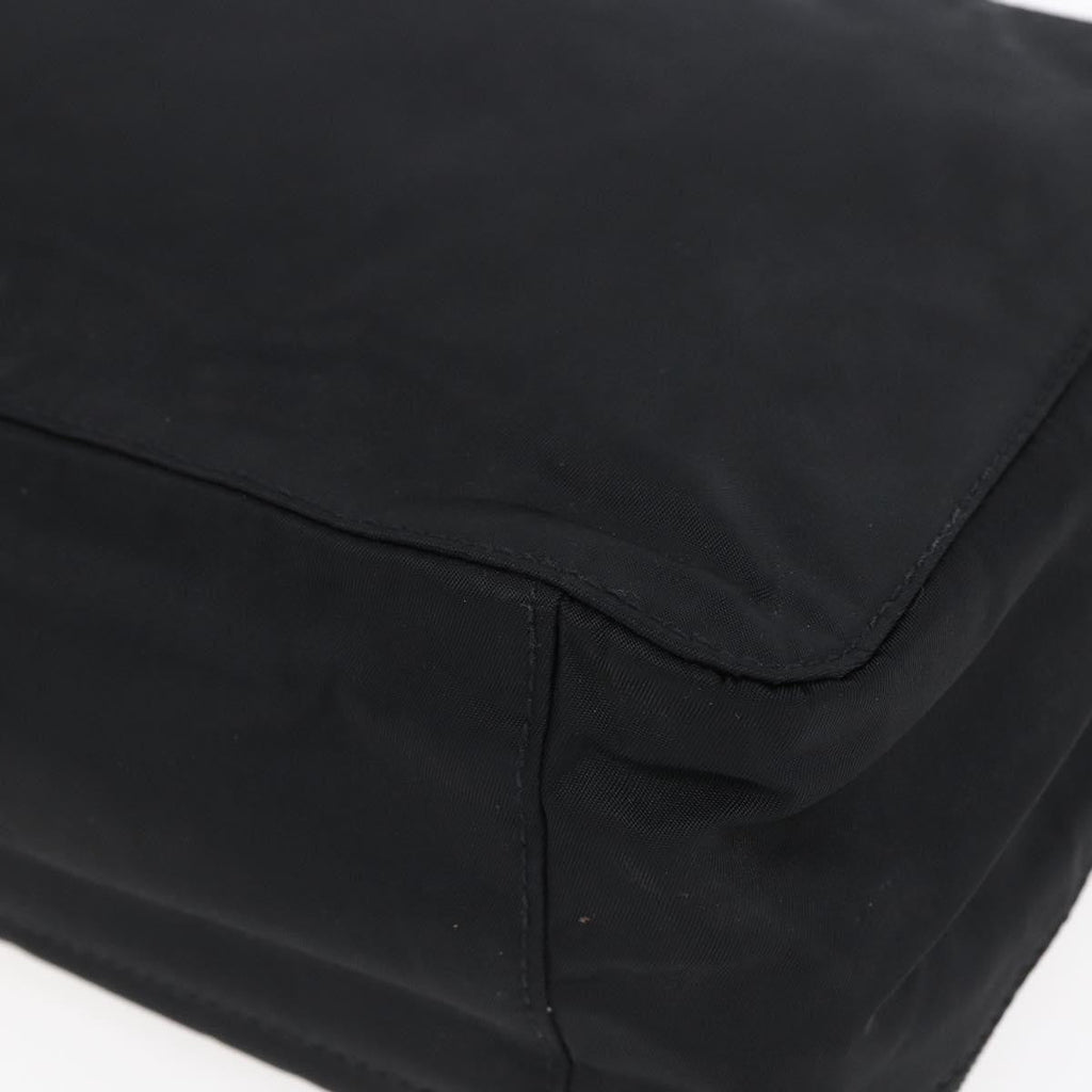 Prada Vintage Handbag Tessuto Black Nylon Handbag