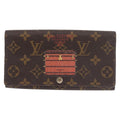 Louis Vuitton Vintage Sarah Wallet Monogram Canvas Brown Canvas Wallets Accessory